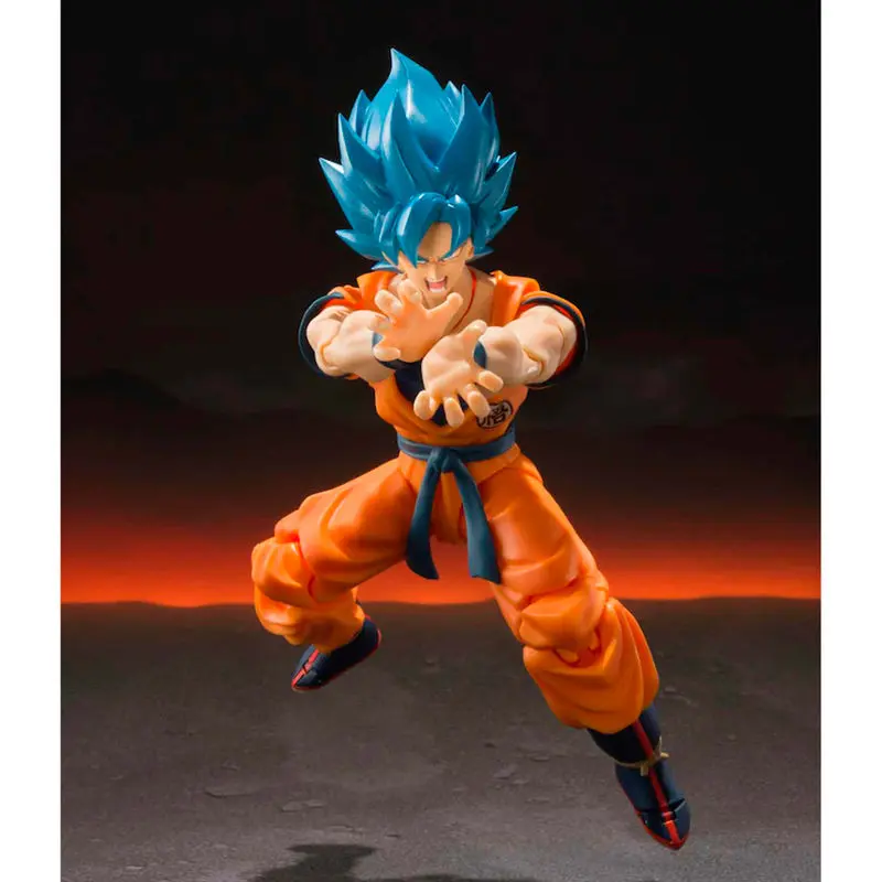 Dragon Ball Super Broly S.H. Figuarts akcijska figura Super Saiyan God Super Saiyan Goku Super 14 cm fotografija proizvoda