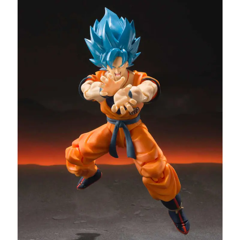 Dragon Ball Super Broly S.H. Figuarts akcijska figura Super Saiyan God Super Saiyan Goku Super 14 cm fotografija proizvoda