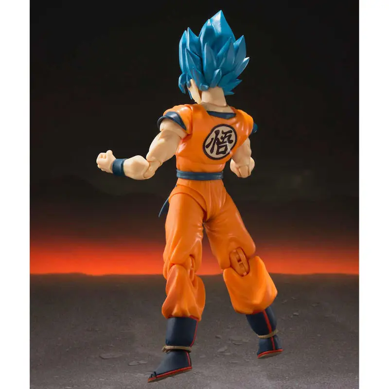 Dragon Ball Super Broly S.H. Figuarts akcijska figura Super Saiyan God Super Saiyan Goku Super 14 cm fotografija proizvoda