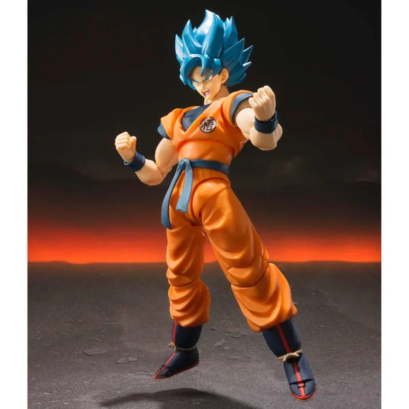 Dragon Ball Super Broly S.H. Figuarts akcijska figura Super Saiyan God Super Saiyan Goku Super 14 cm fotografija proizvoda