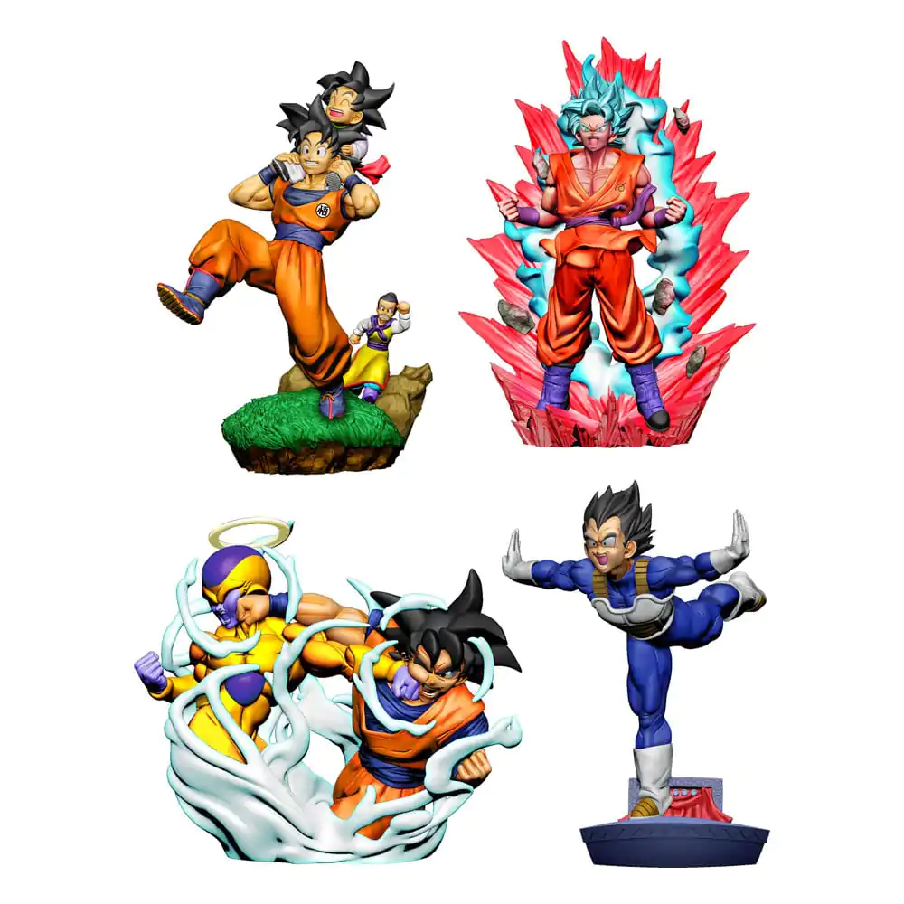 Dragon Ball Super Dracap kolekcionarska figurica – paket od 4 komada Re: Birth Limit Breaking Ver. 8 cm fotografija proizvoda