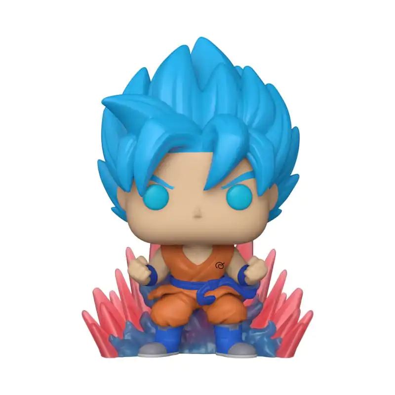 Dragon Ball Super Funko POP! Animation Vinyl figura SSGSS Goku (Kaio-Ken Times Twenty)(GW) 9 cm fotografija proizvoda