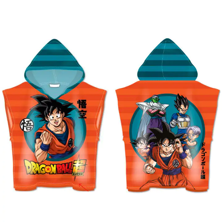 Dragon Ball Super microfibre poncho ručnik fotografija proizvoda