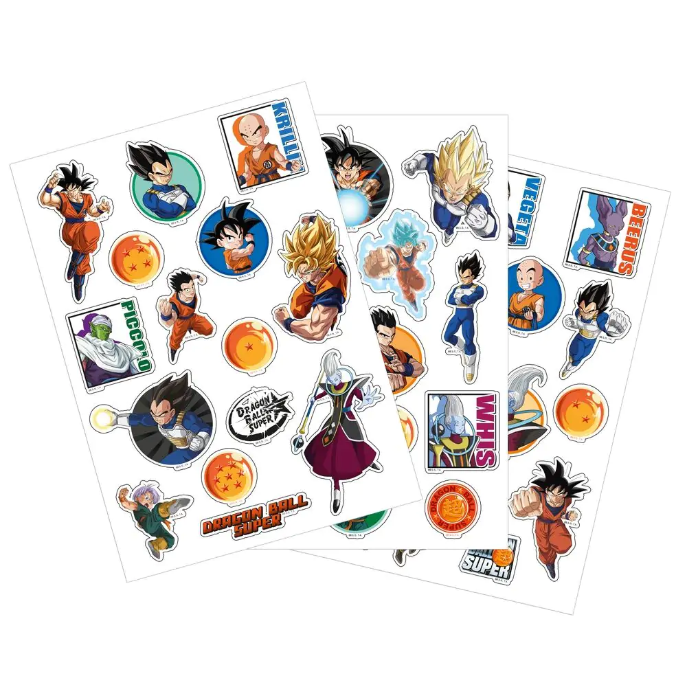 Dragon Ball Super set uklonjivih naljepnica fotografija proizvoda
