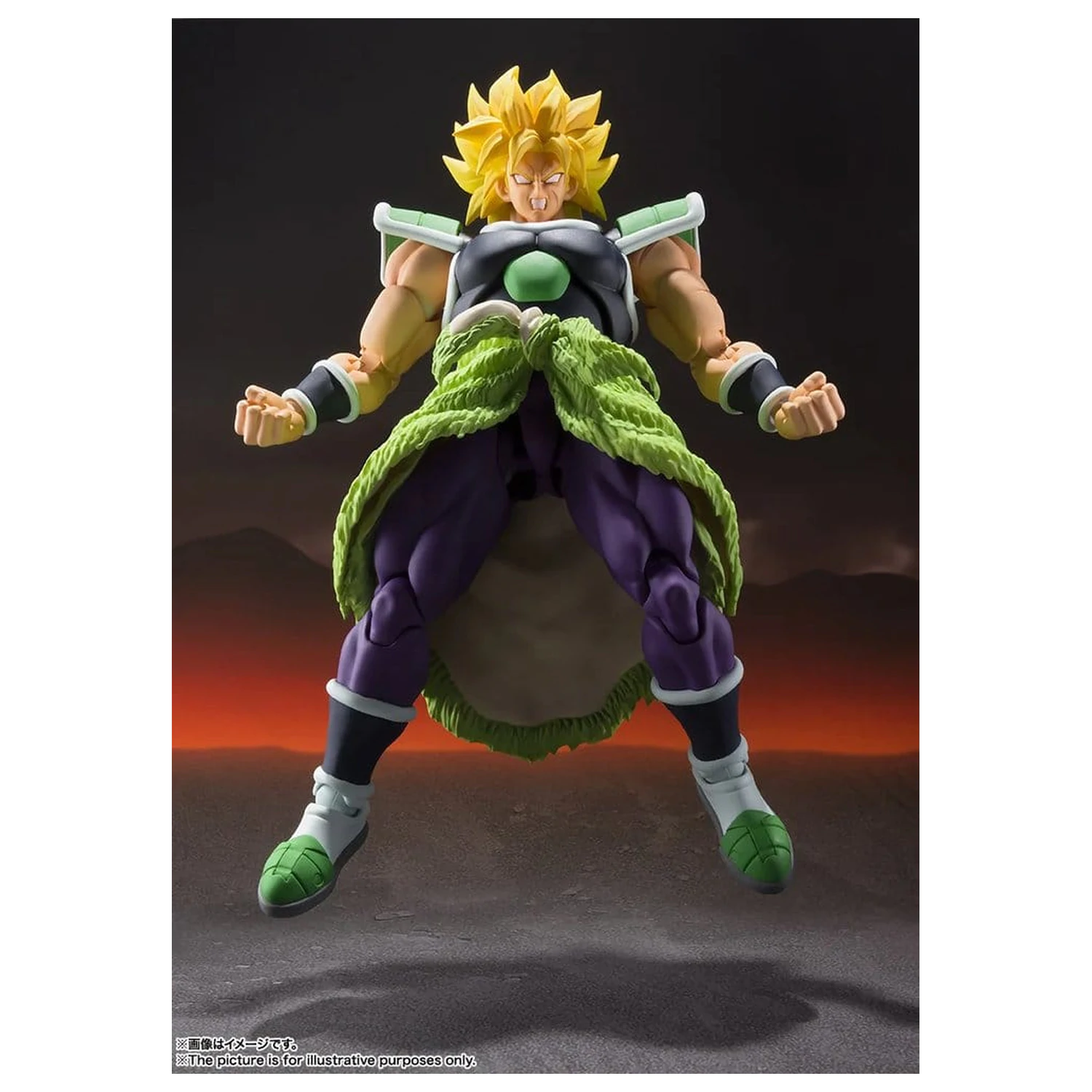 Dragon Ball Super S.H.Figuarts akcijska figura Broly -Super- 19 cm fotografija proizvoda