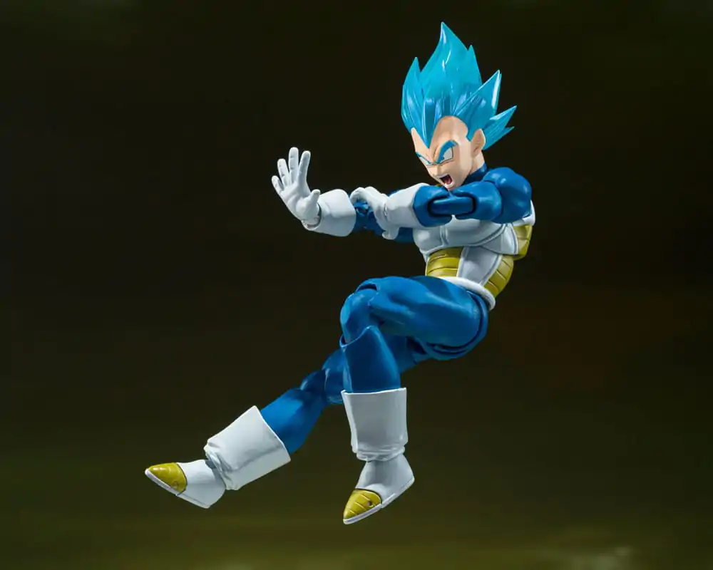 Dragon Ball Super S.H. Figuarts akcijska figura Super Saiyan God Super Saiyan Vegeta -Unwavering Saiyan Pride- 14 cm fotografija proizvoda