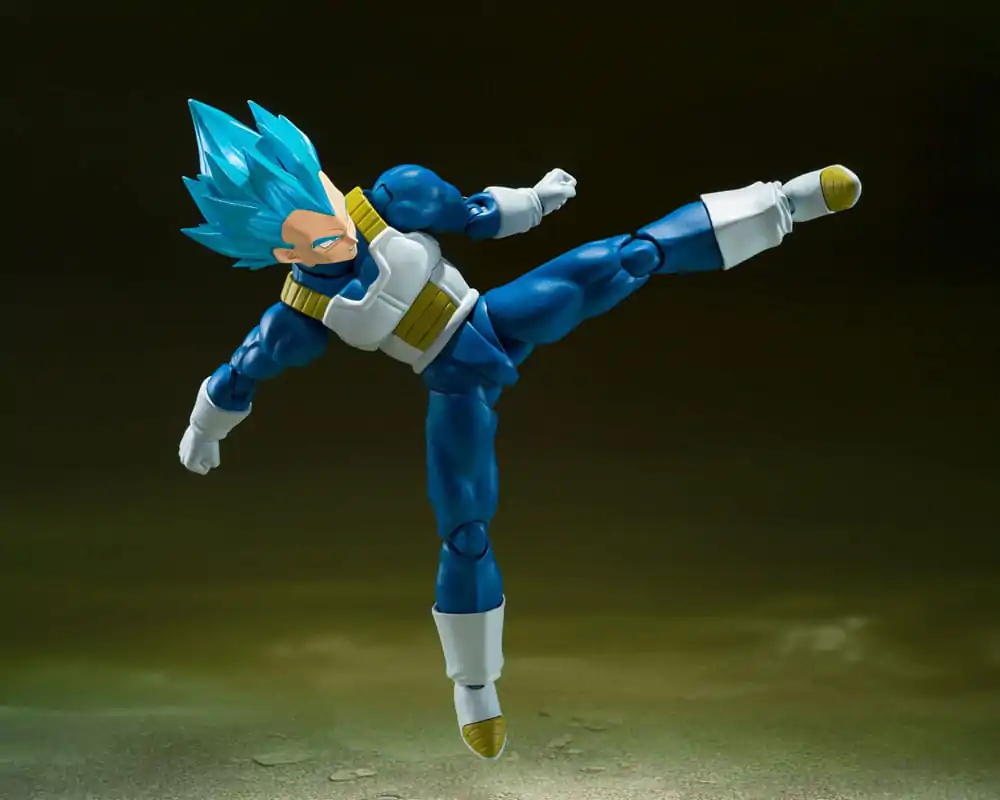 Dragon Ball Super S.H. Figuarts akcijska figura Super Saiyan God Super Saiyan Vegeta -Unwavering Saiyan Pride- 14 cm fotografija proizvoda