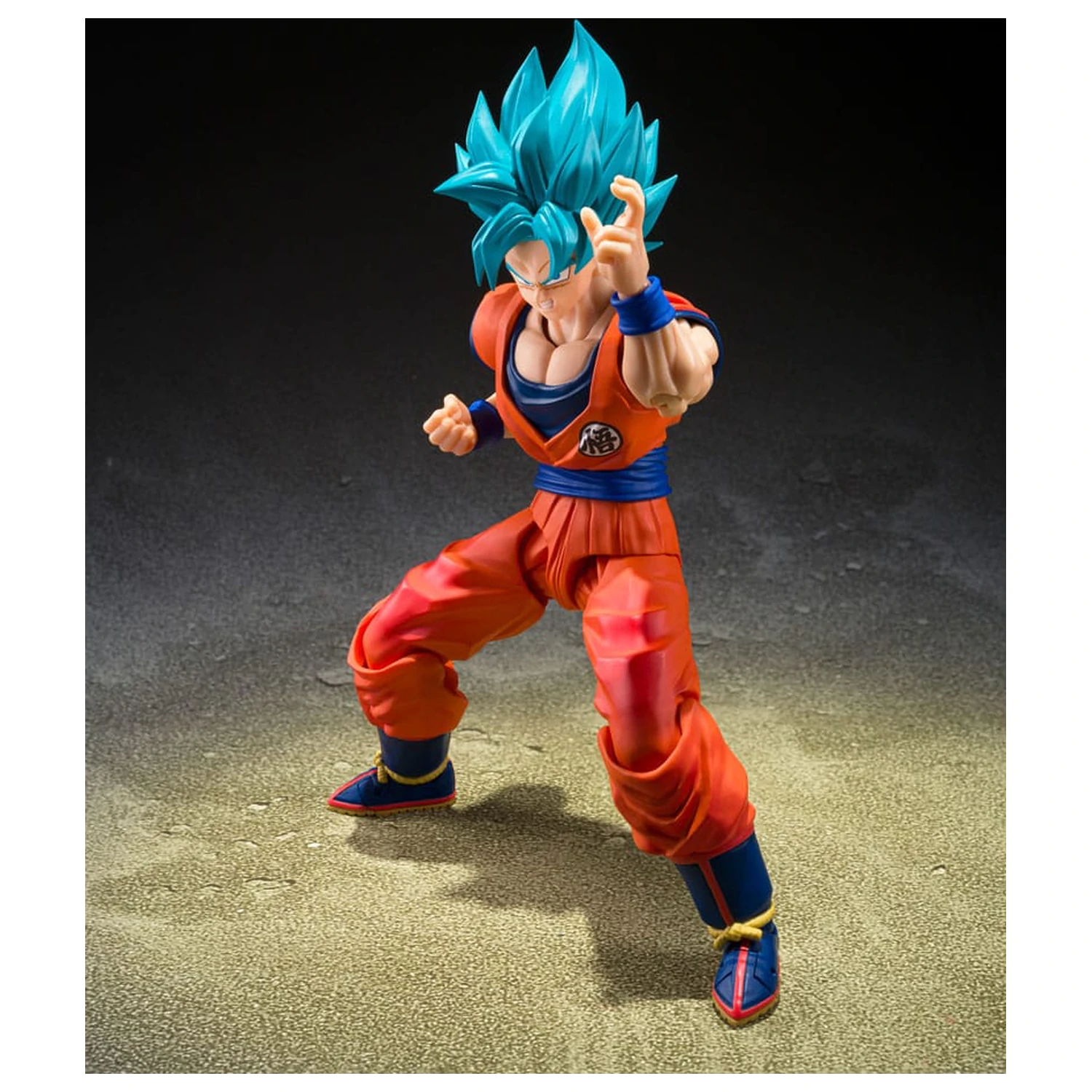 Dragon Ball Super S.H.Figuarts akcijska figura Super Saiyan God Super Son Guko (Blue power transcending Limits) 15 cm fotografija proizvoda