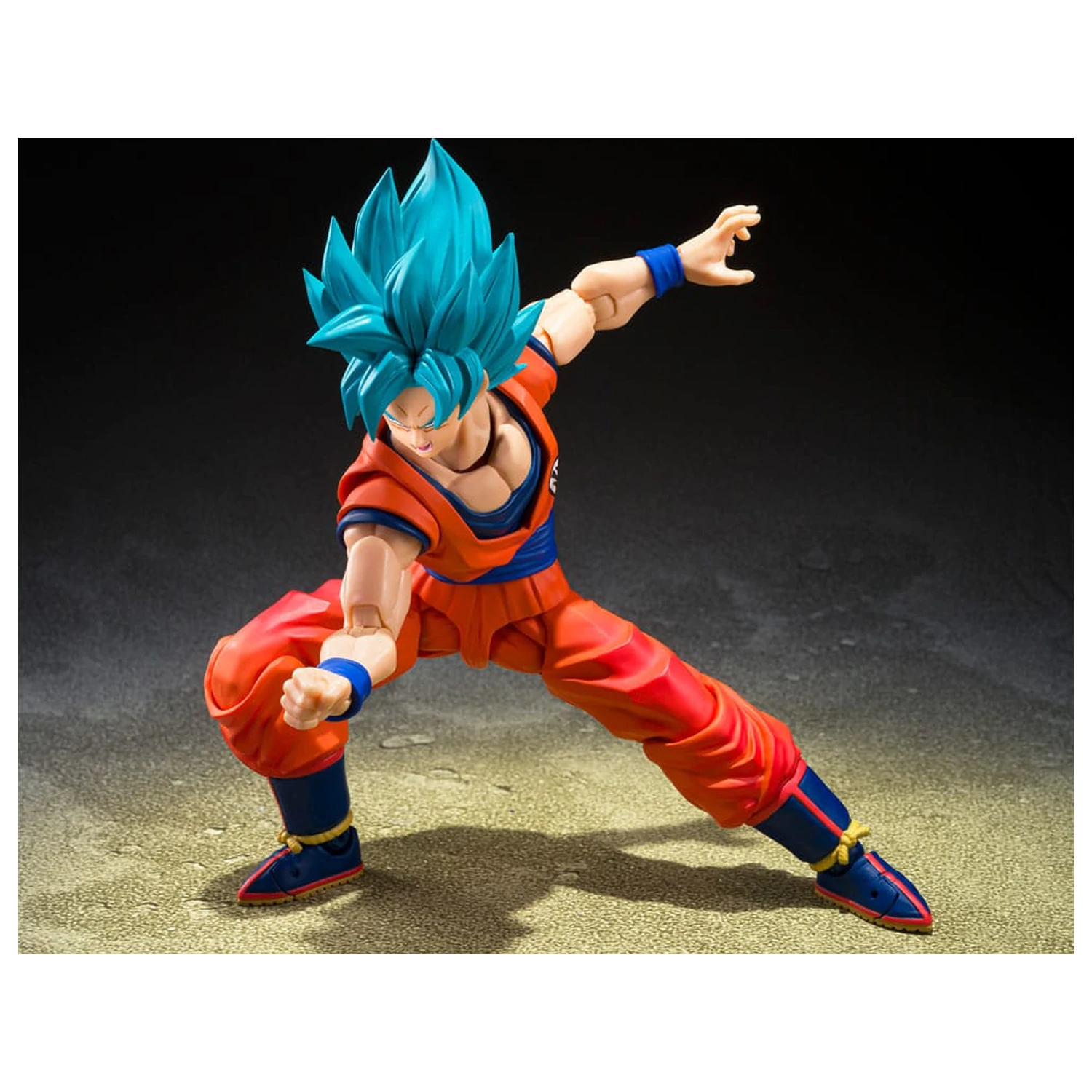 Dragon Ball Super S.H.Figuarts akcijska figura Super Saiyan God Super Son Guko (Blue power transcending Limits) 15 cm fotografija proizvoda