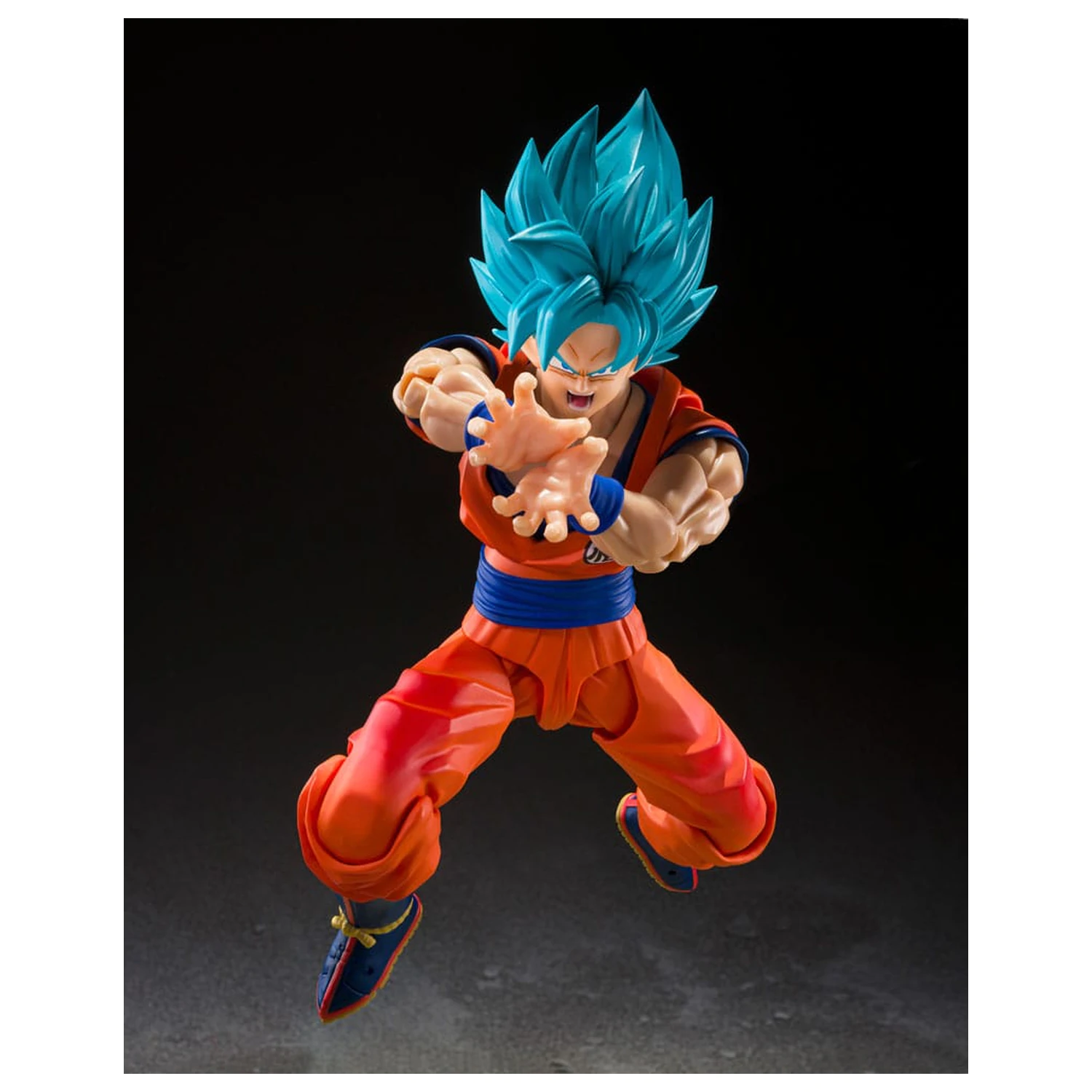 Dragon Ball Super S.H.Figuarts akcijska figura Super Saiyan God Super Son Guko (Blue power transcending Limits) 15 cm fotografija proizvoda