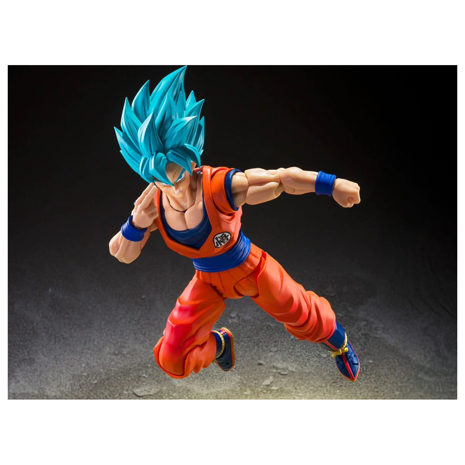 Dragon Ball Super S.H.Figuarts akcijska figura Super Saiyan God Super Son Guko (Blue power transcending Limits) 15 cm fotografija proizvoda