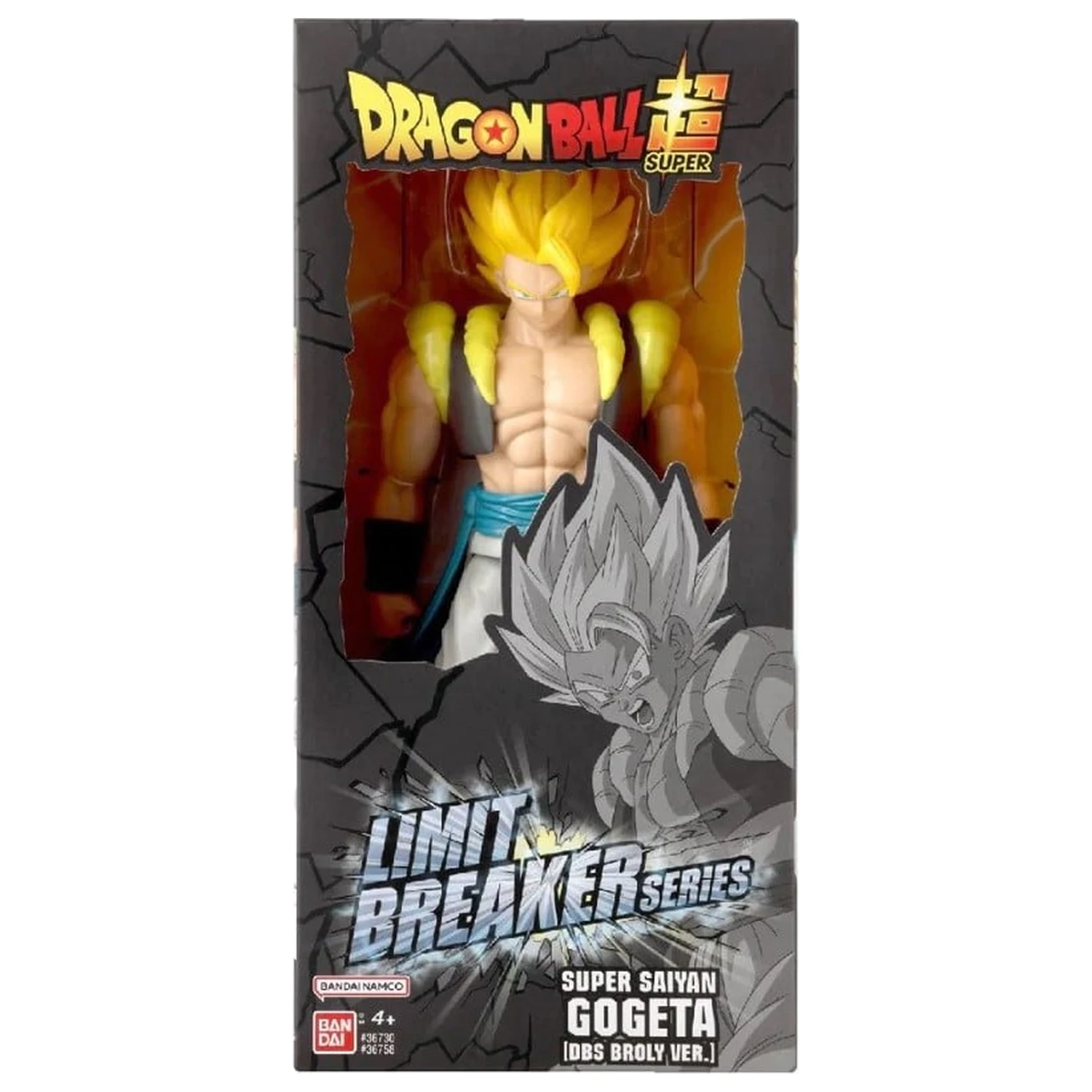 Dragon Ball Super Saiyan Gogeta Giant figura Limit Breaker 30cm fotografija proizvoda