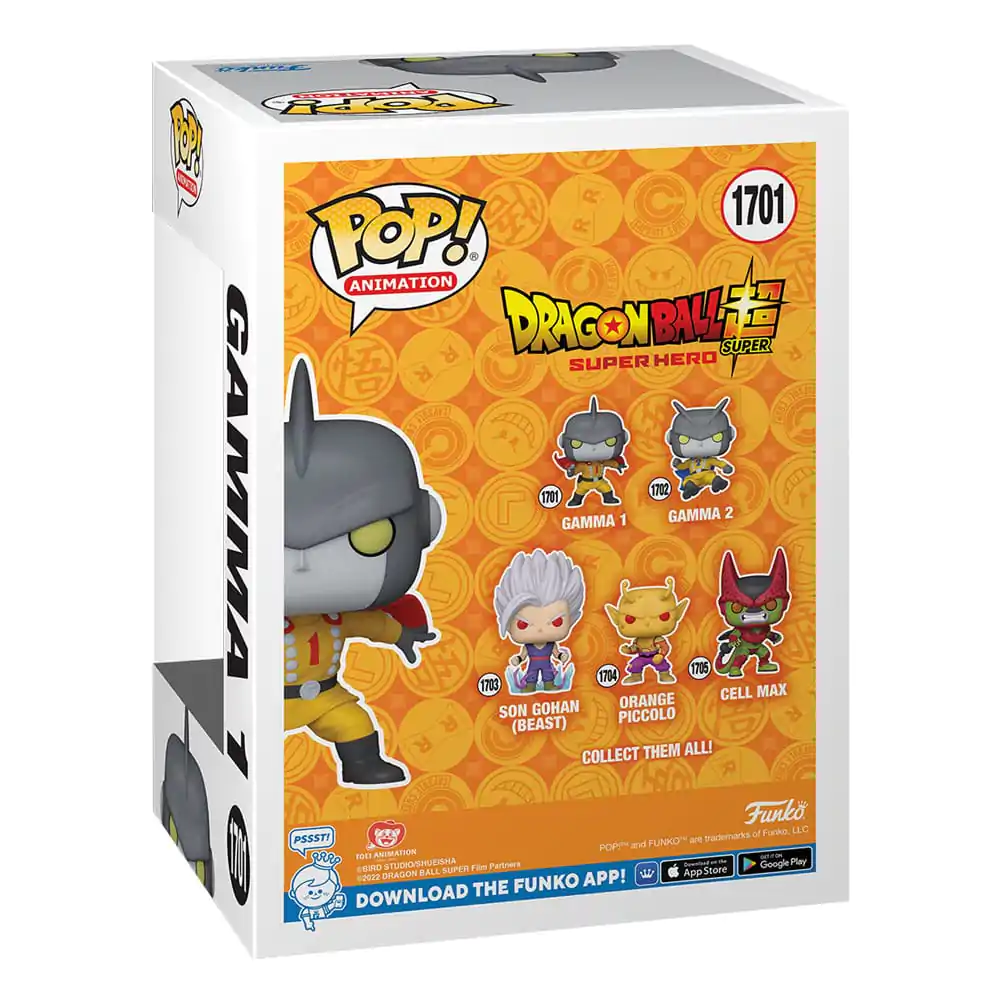 Dragon Ball Super: Super Hero Funko POP! Animation Vinilna Figura Gamma 1 9 cm fotografija proizvoda