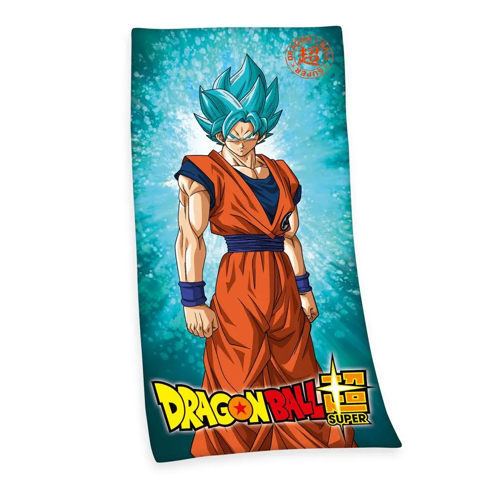 Dragon Ball Super Ručnik Super Saiyan God Super Saiyan Son Goku 150 x 75 cm fotografija proizvoda