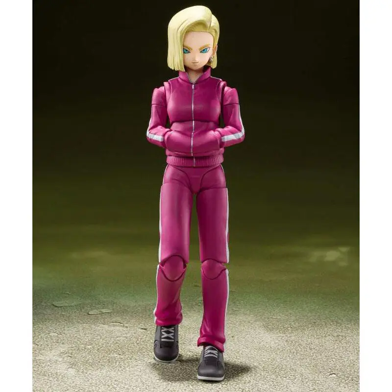 Dragon Ball Super S.H. Figuarts Akcijska figura Android 18 (Universe Survival Saga) 14 cm fotografija proizvoda