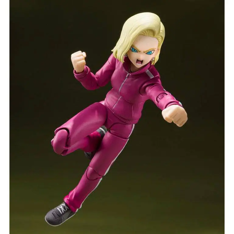 Dragon Ball Super S.H. Figuarts Akcijska figura Android 18 (Universe Survival Saga) 14 cm fotografija proizvoda