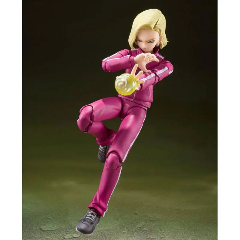 Dragon Ball Super S.H. Figuarts Akcijska figura Android 18 (Universe Survival Saga) 14 cm fotografija proizvoda