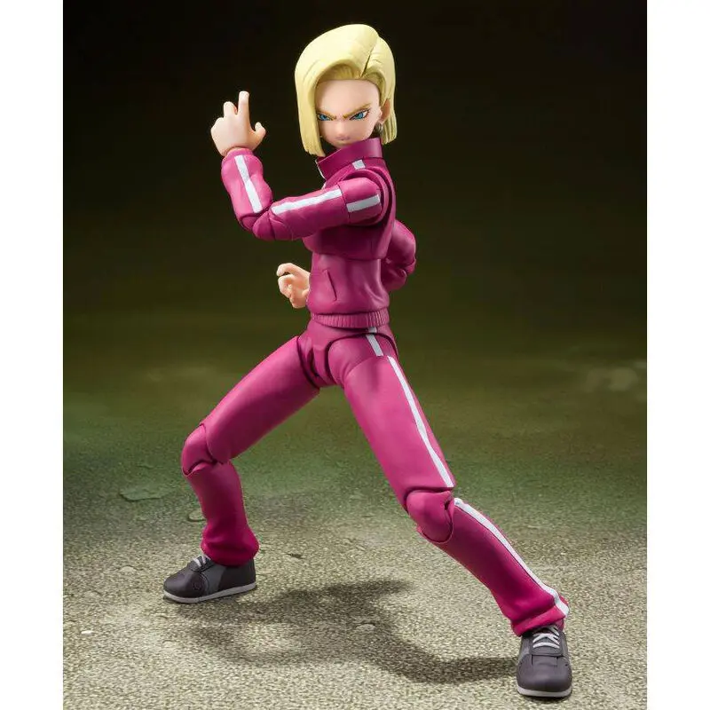 Dragon Ball Super S.H. Figuarts Akcijska figura Android 18 (Universe Survival Saga) 14 cm fotografija proizvoda