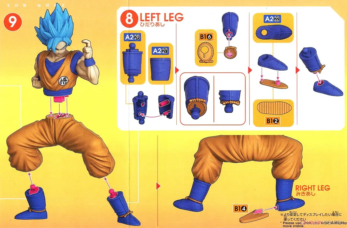 Dragon Ball Super Super Saiyan God Super Saiyan Son Goku Model Kit figura 15 cm fotografija proizvoda