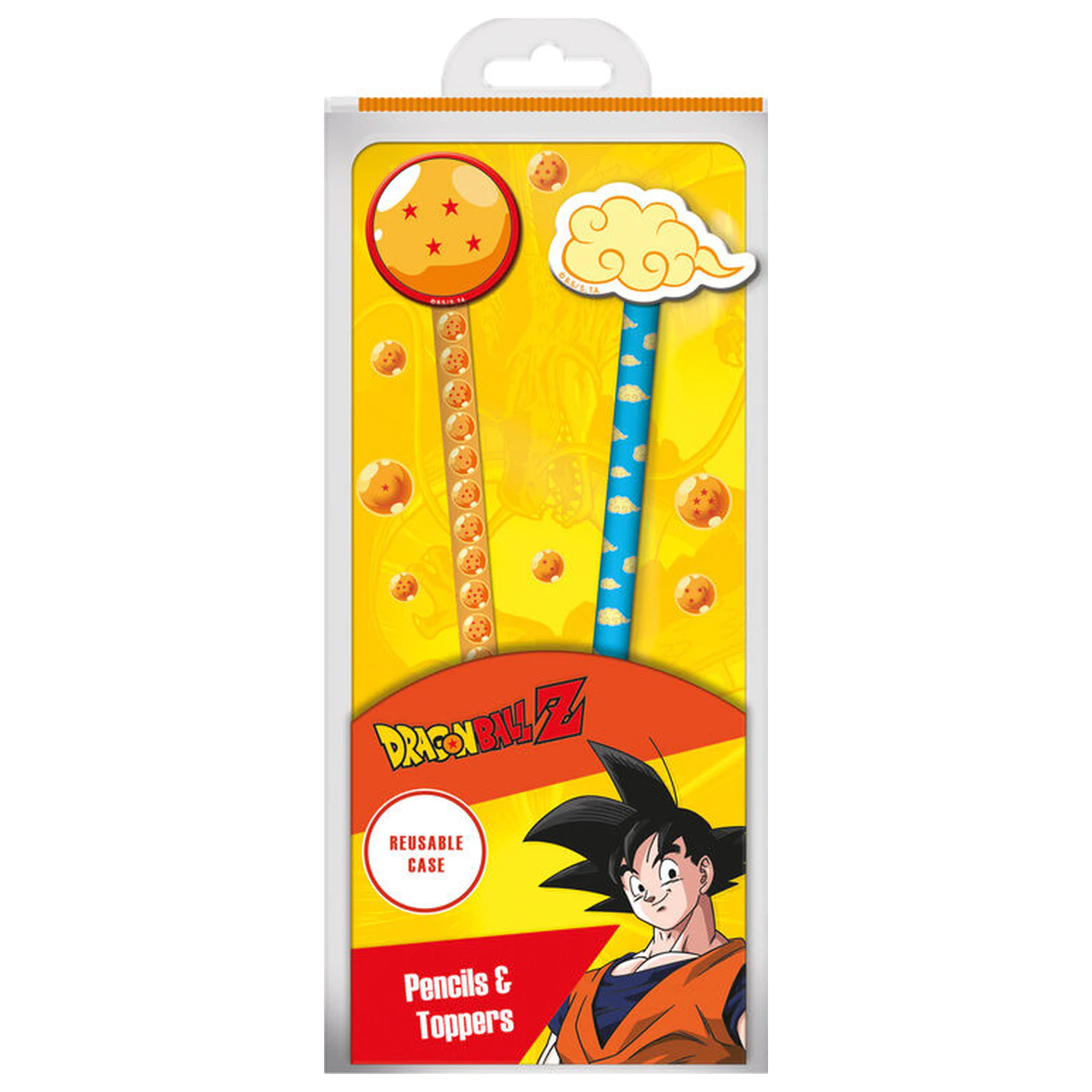 Dragon Ball Z set 2 olovke s topperima fotografija proizvoda