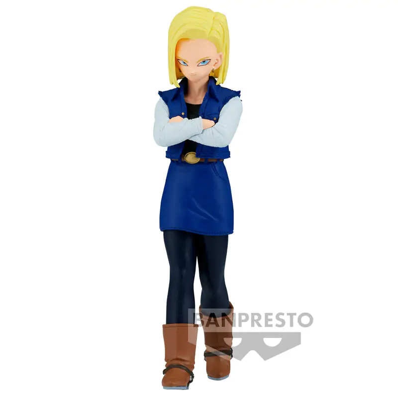 Dragon Ball Z Android 18 Solid Edge Radna figura 17cm fotografija proizvoda