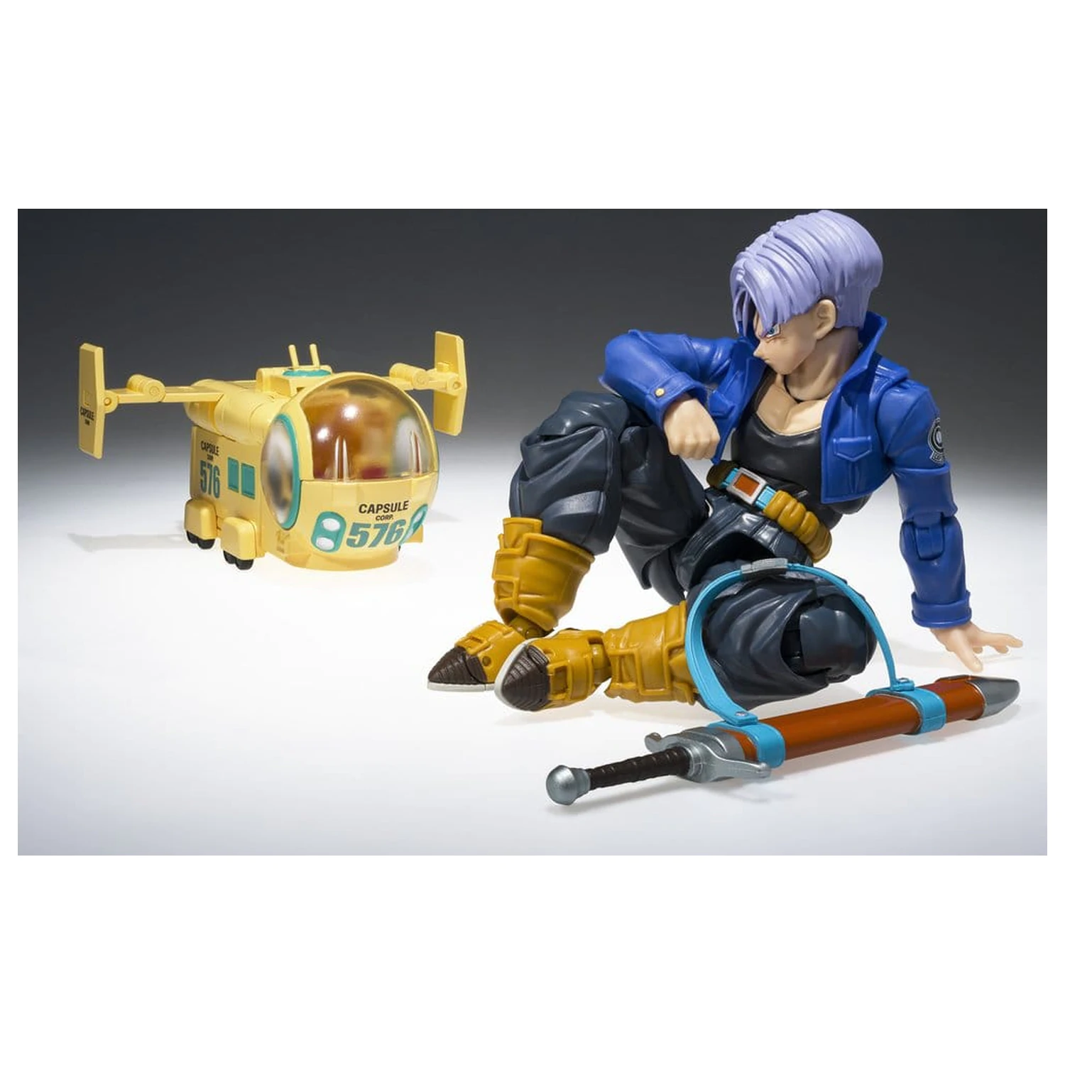 Dragon Ball Z Changearts akcijska figura Hoi-Poi Capsule No. 576 Bulma's Airplane 8 cm fotografija proizvoda