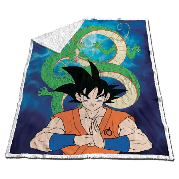 Dragon Ball Z koraljna sherpa deka fotografija proizvoda