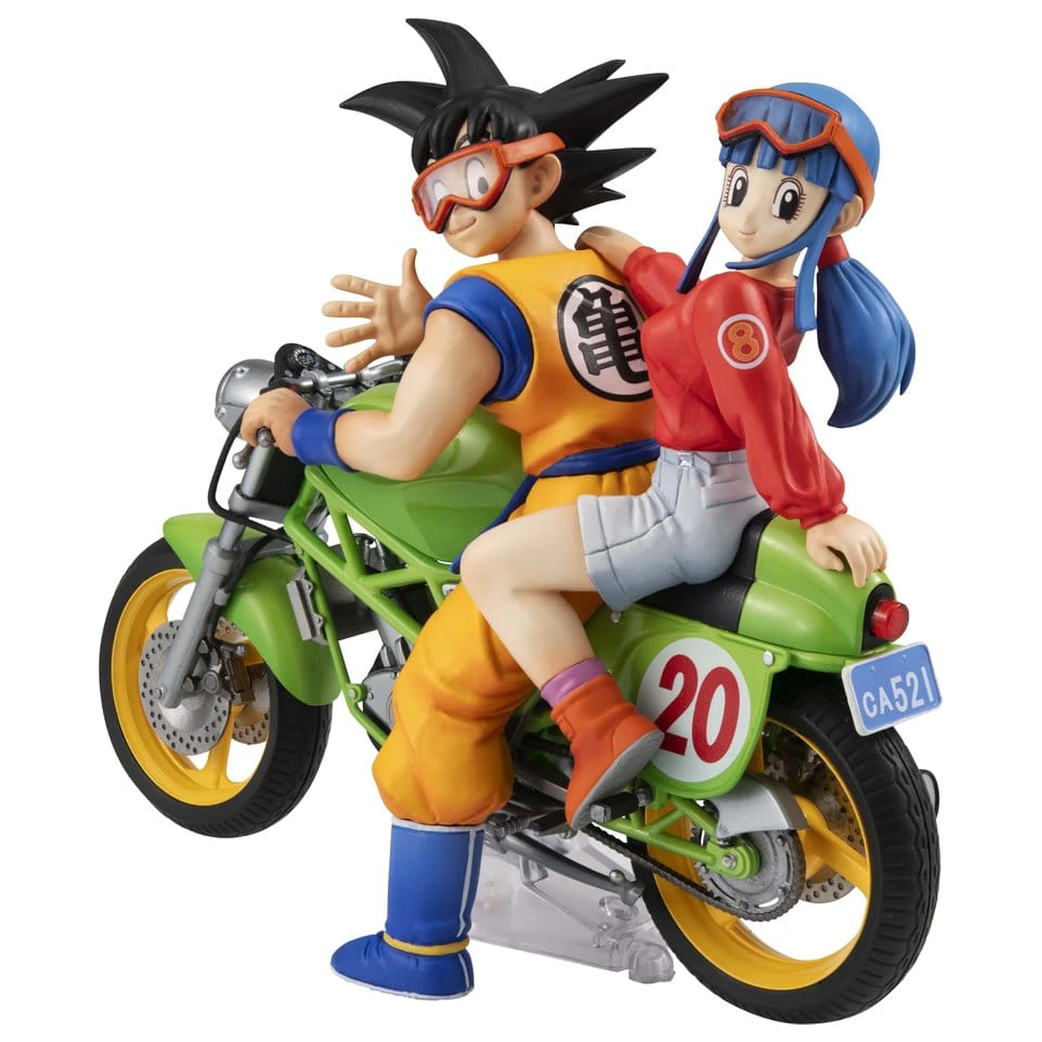 Dragon Ball Z Stolna Real McCoy PVC Figura 05 Son Goku & Chichi Limited Repeat Ver. 15 cm fotografija proizvoda