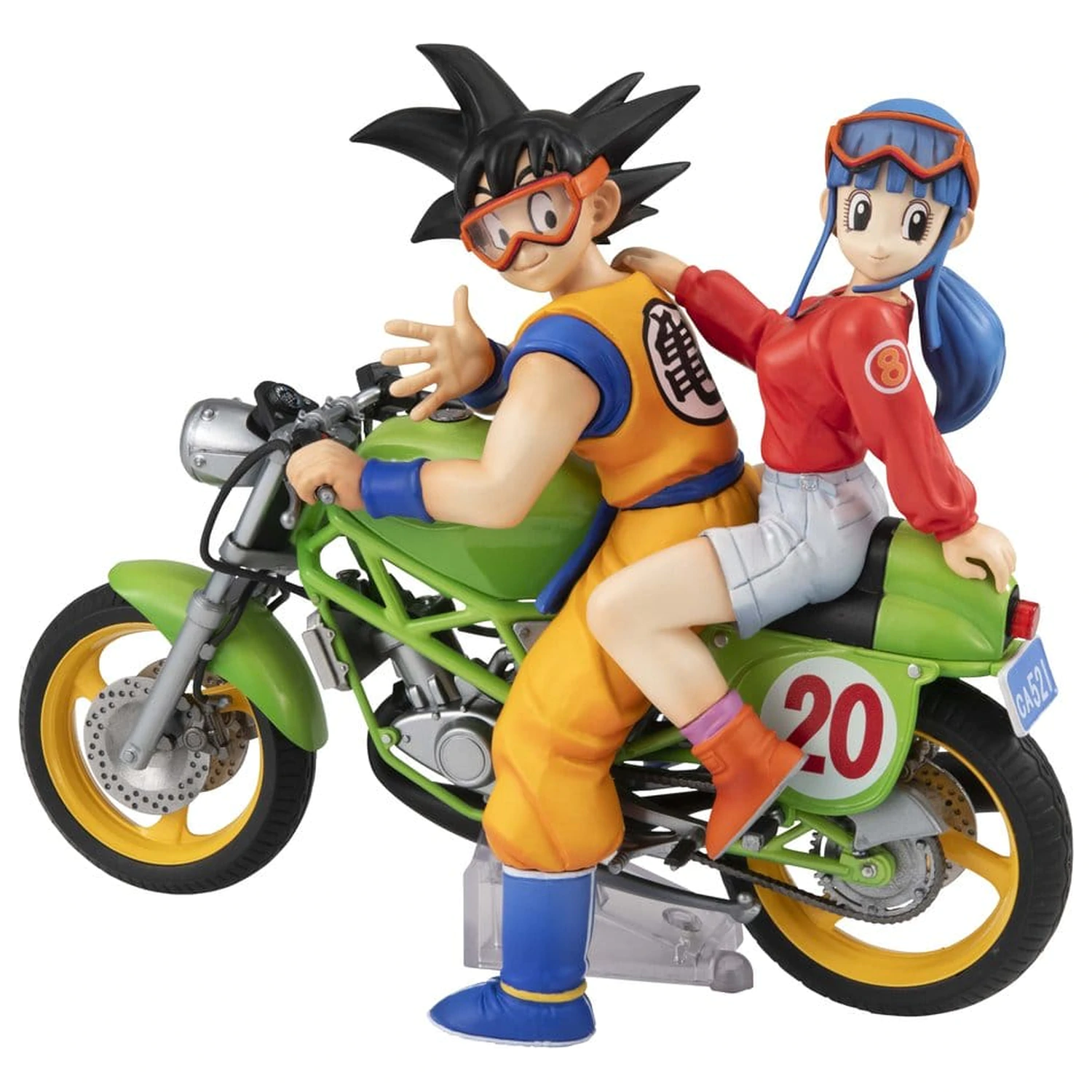 Dragon Ball Z Stolna Real McCoy PVC Figura 05 Son Goku & Chichi Limited Repeat Ver. 15 cm fotografija proizvoda