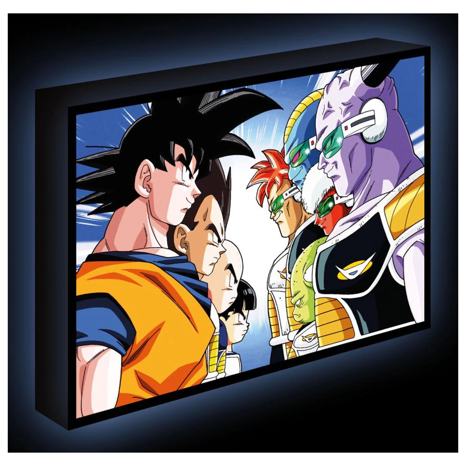 Dragon Ball Z Face Off svjetleće platno 40x30 cm fotografija proizvoda