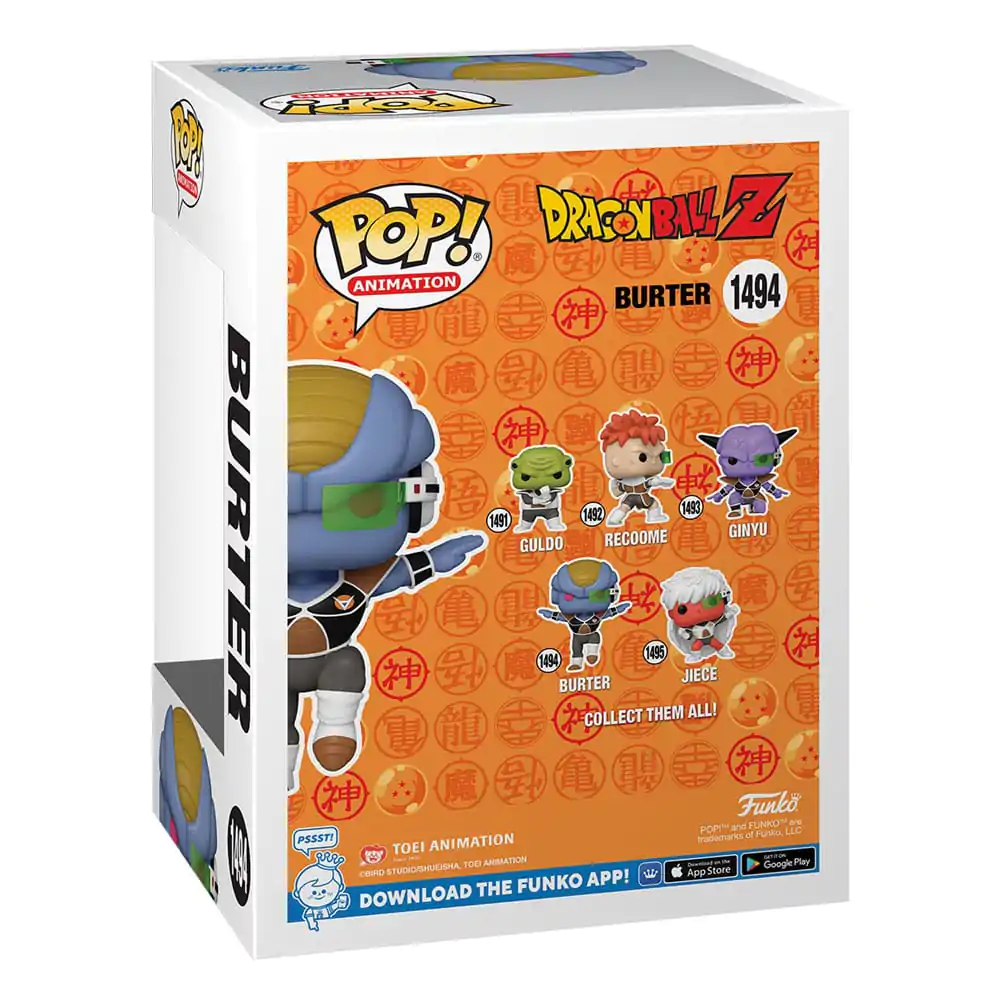 Dragon Ball Z POP! Animation Vinyl Figura Burter 9 cm fotografija proizvoda