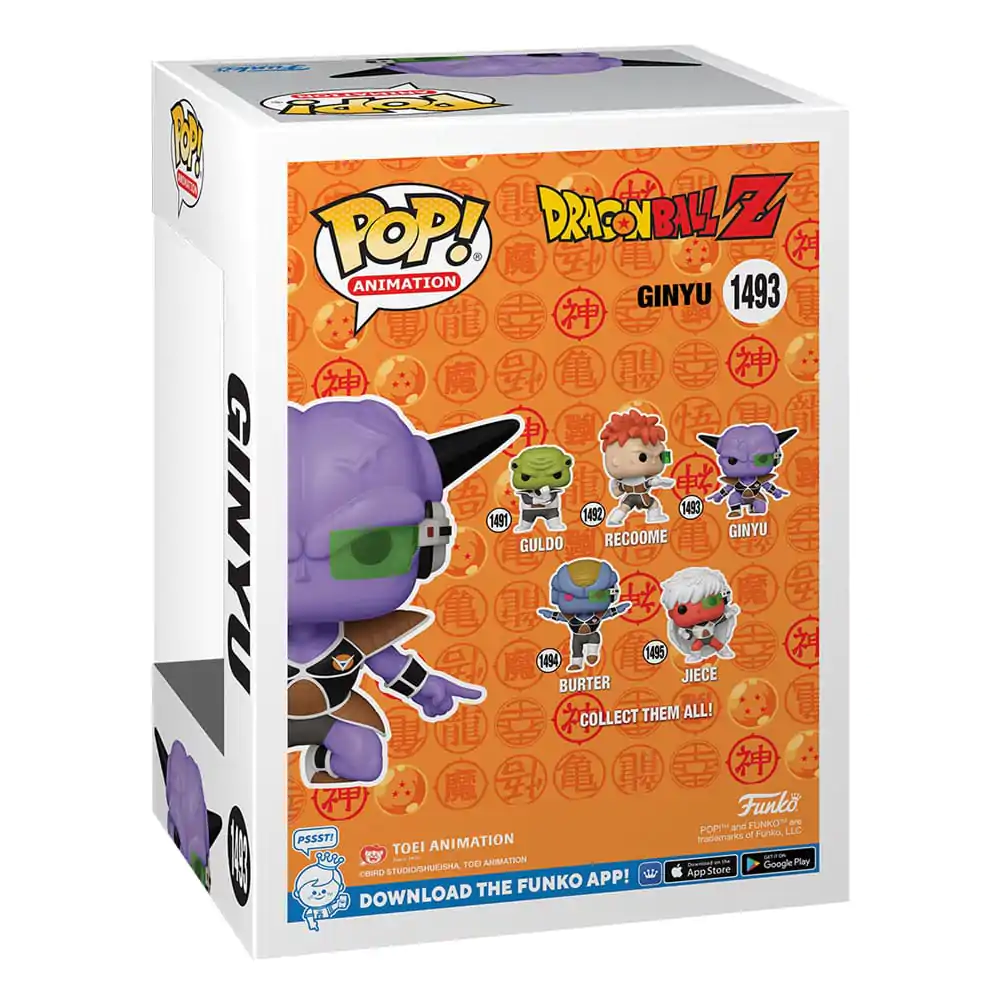 Dragon Ball Z POP! Animation Vinilna Figura Ginyu 9 cm fotografija proizvoda