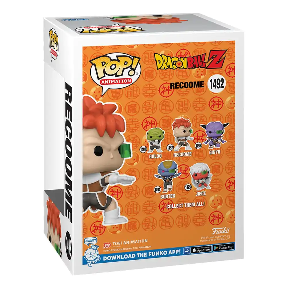 Dragon Ball Z POP! Animation Vinilna figura Recoome 9 cm fotografija proizvoda