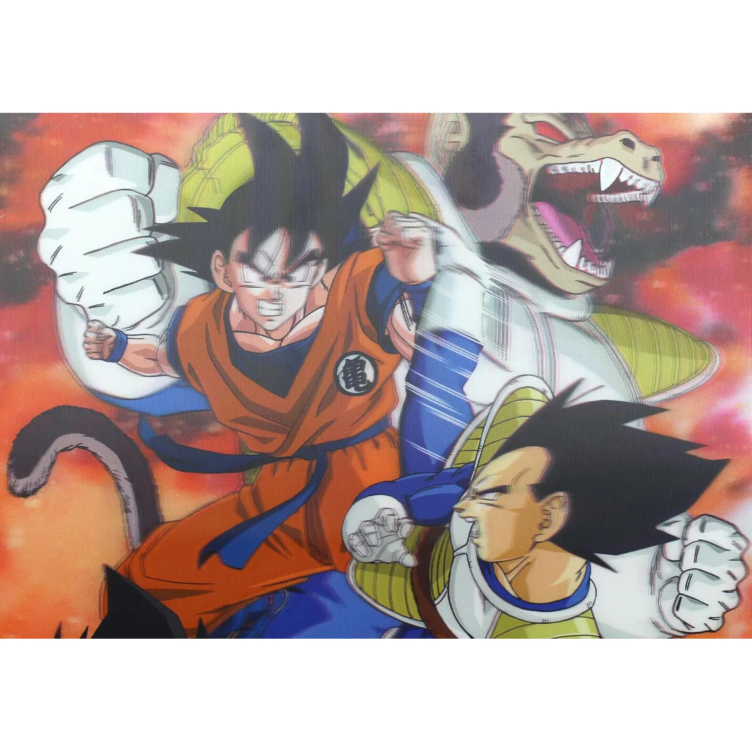Dragon Ball Z Goku vs Vegeta A4 bilježnica fotografija proizvoda