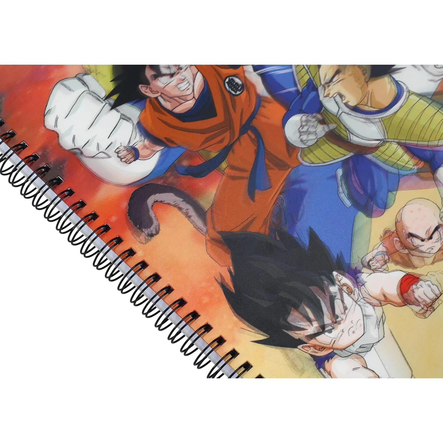 Dragon Ball Z Goku vs Vegeta A4 bilježnica fotografija proizvoda