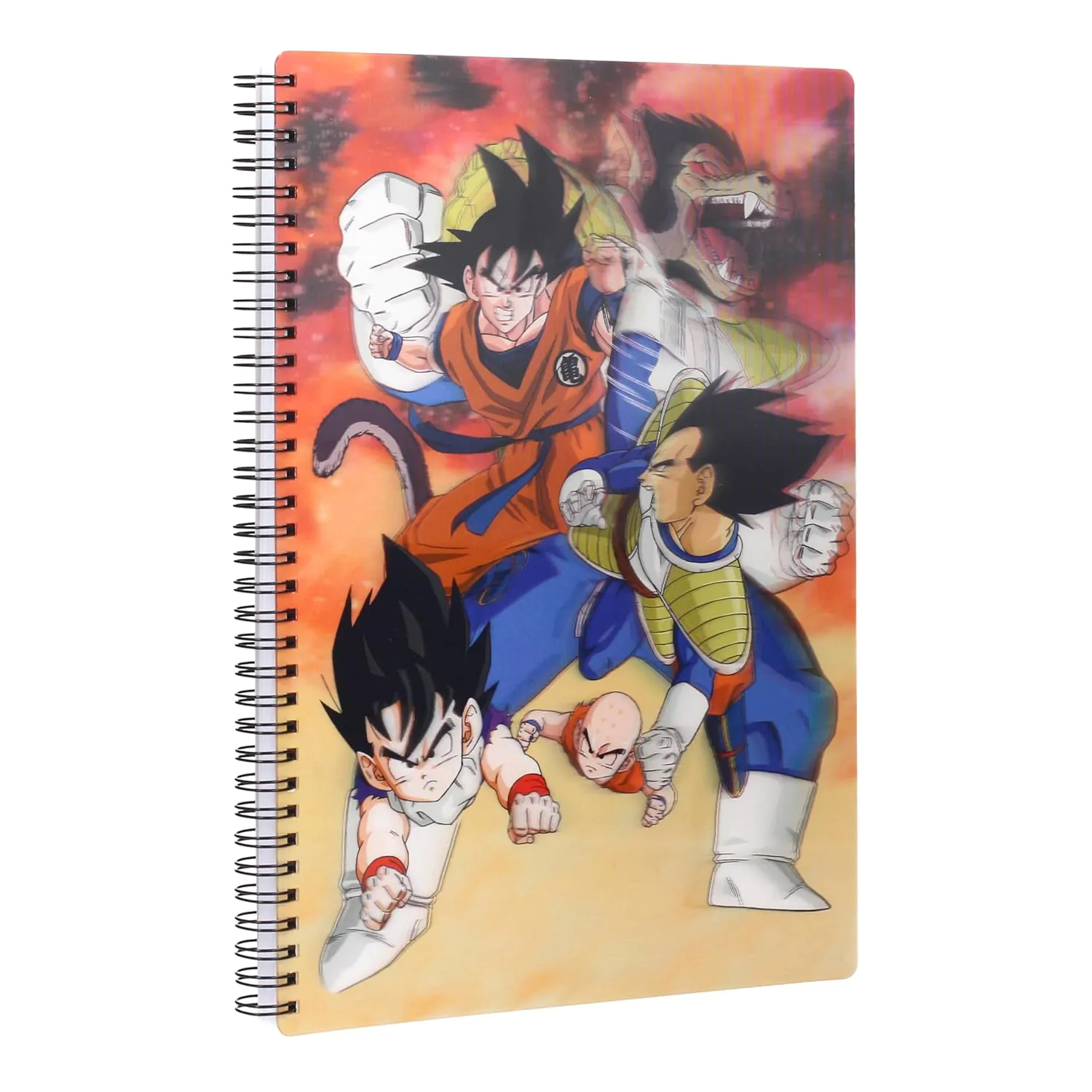 Dragon Ball Z Goku vs Vegeta A4 bilježnica fotografija proizvoda