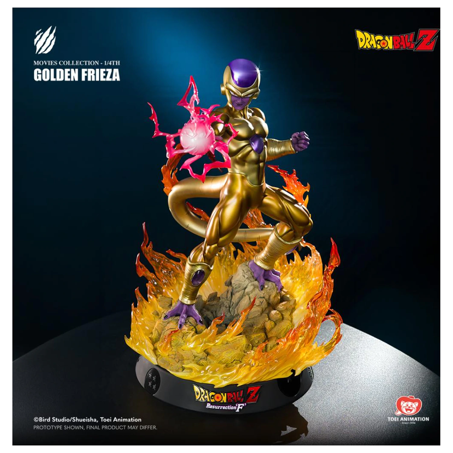 Dragon Ball Z - Golden Frieza statua Movie Collection Tsume 49 cm fotografija proizvoda