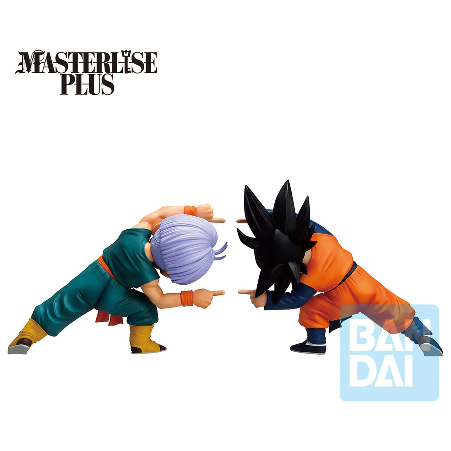 Dragon Ball Z Masterlise Battle of the Super Saiyan Son Goten & Trunks set 2 Ichibansho figure 9 cm fotografija proizvoda
