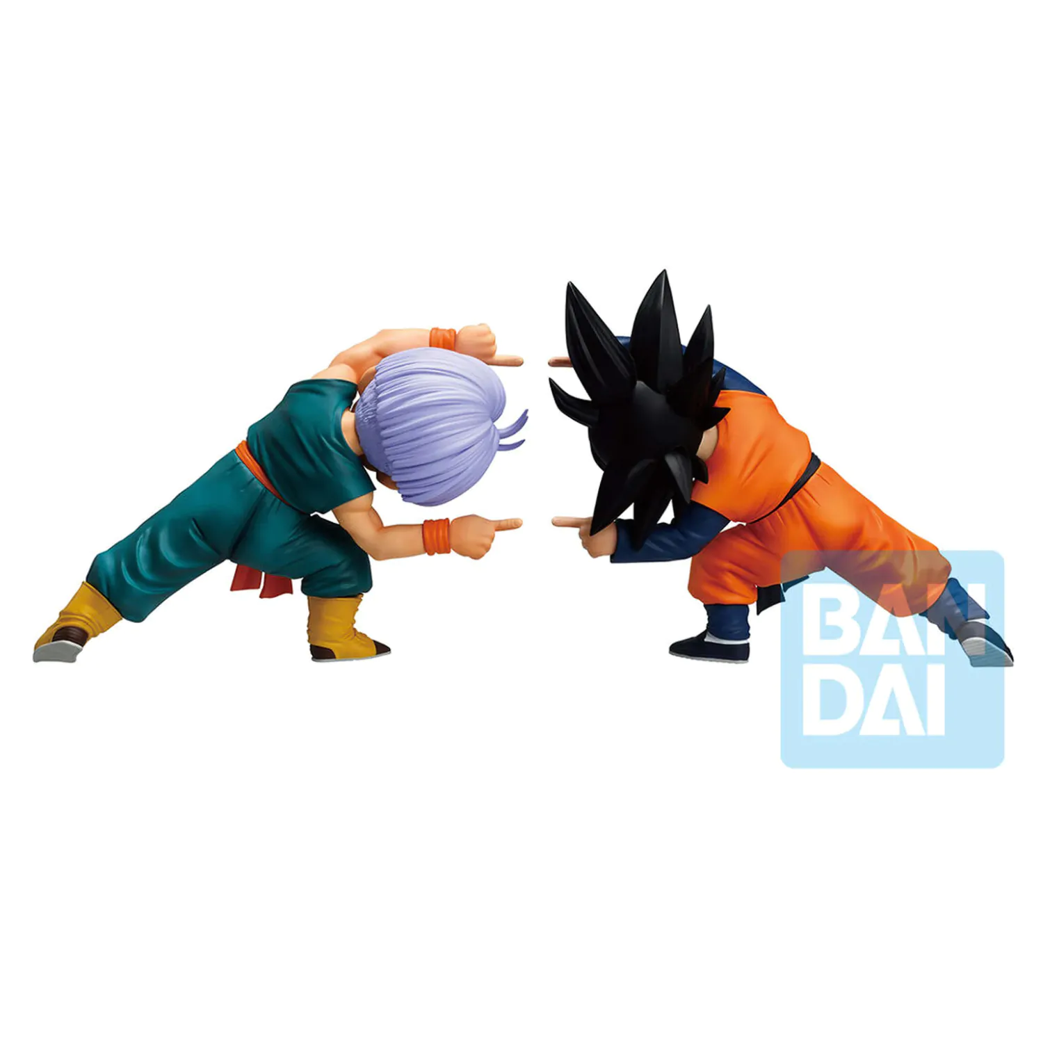 Dragon Ball Z Masterlise Battle of the Super Saiyan Son Goten & Trunks set 2 Ichibansho figure 9 cm fotografija proizvoda