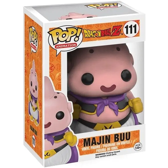 Dragon Ball Z POP! Animation Vinyl Figura Majin Buu 9 cm fotografija proizvoda