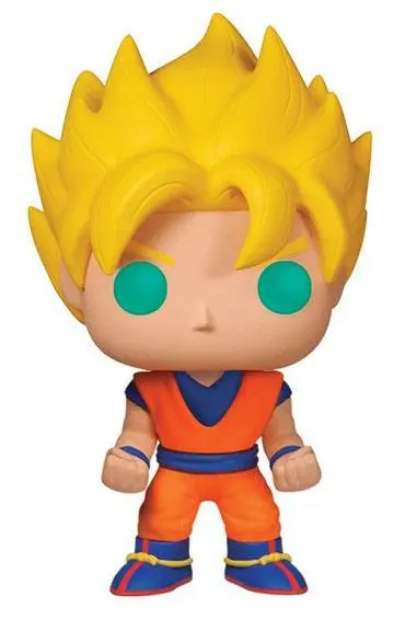 Dragon Ball Z POP! Vinil Figura Super Saiyan Goku 10 cm fotografija proizvoda