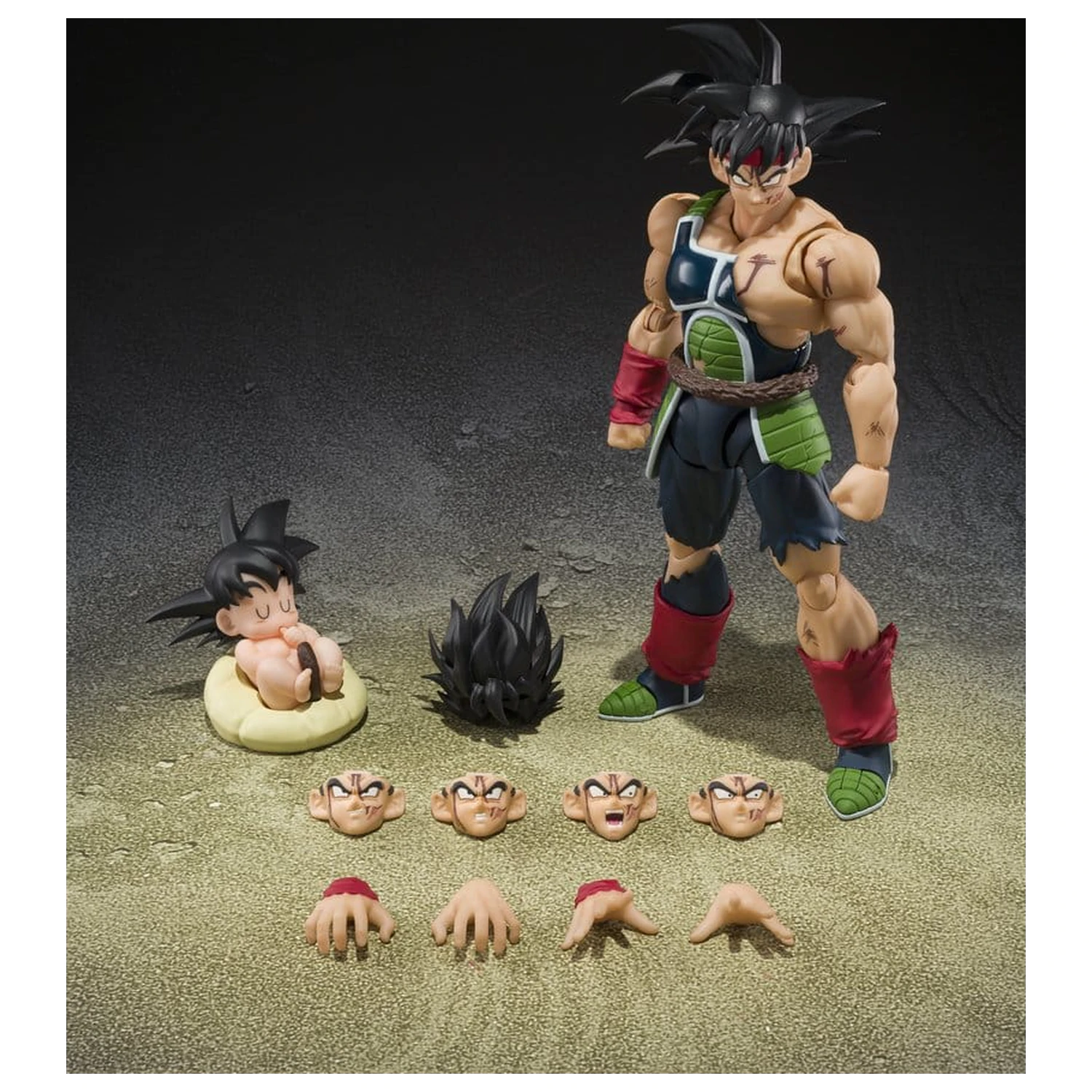 Dragon Ball Z S.H. Figuarts akcijska figura Bardock the Father of Goku 15 cm fotografija proizvoda