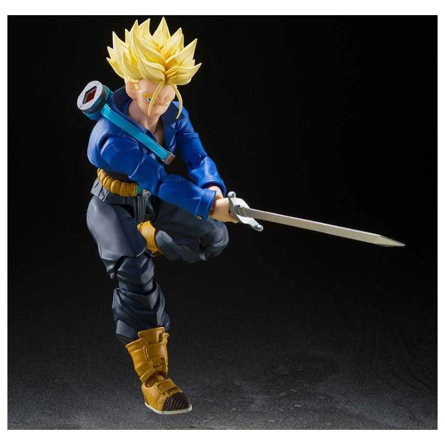 Dragon Ball Z S.H. Figuarts Akcijska figura Super Saiyan Trunks The Boy from the Future 14 cm fotografija proizvoda