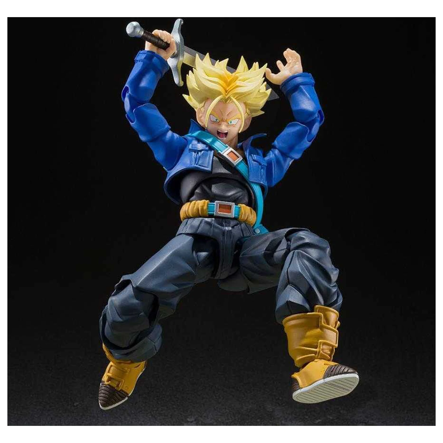 Dragon Ball Z S.H. Figuarts Akcijska figura Super Saiyan Trunks The Boy from the Future 14 cm fotografija proizvoda