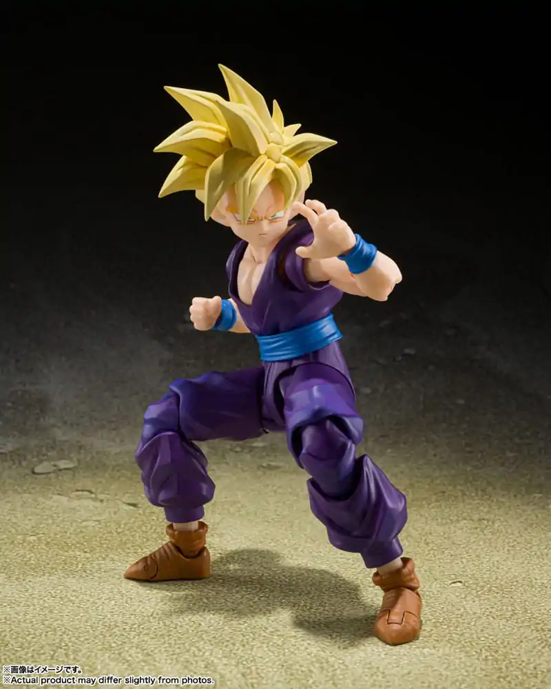 Dragon Ball Z S.H. Figuarts akcijska figura Super Saiyan Son Gohan - The Warrior Who Surpassed Goku 11 cm fotografija proizvoda