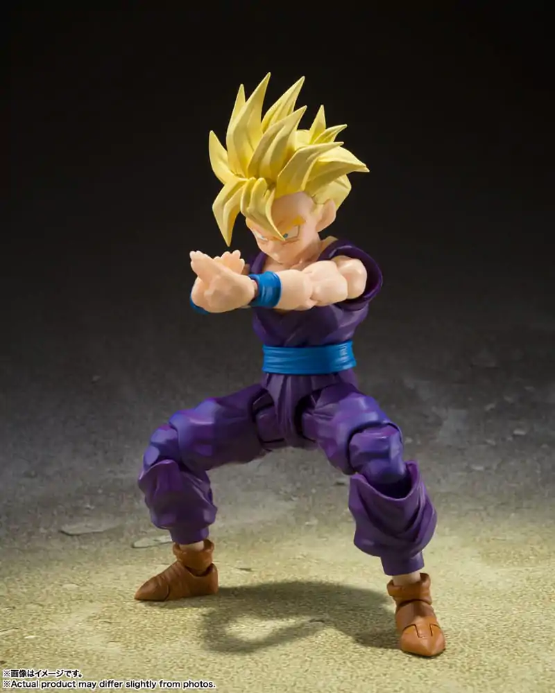 Dragon Ball Z S.H. Figuarts akcijska figura Super Saiyan Son Gohan - The Warrior Who Surpassed Goku 11 cm fotografija proizvoda