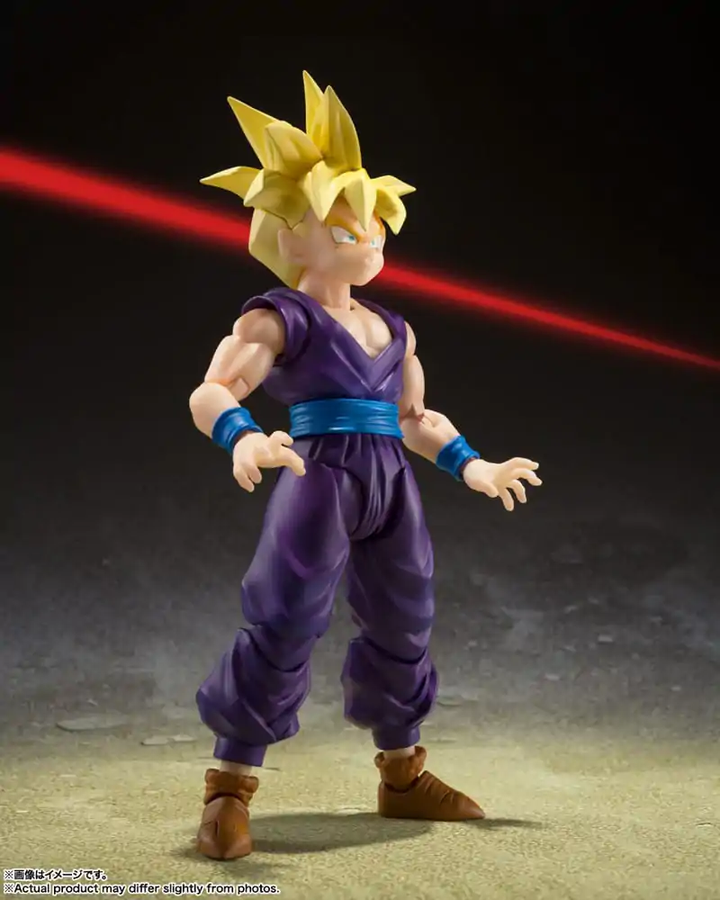 Dragon Ball Z S.H. Figuarts akcijska figura Super Saiyan Son Gohan - The Warrior Who Surpassed Goku 11 cm fotografija proizvoda