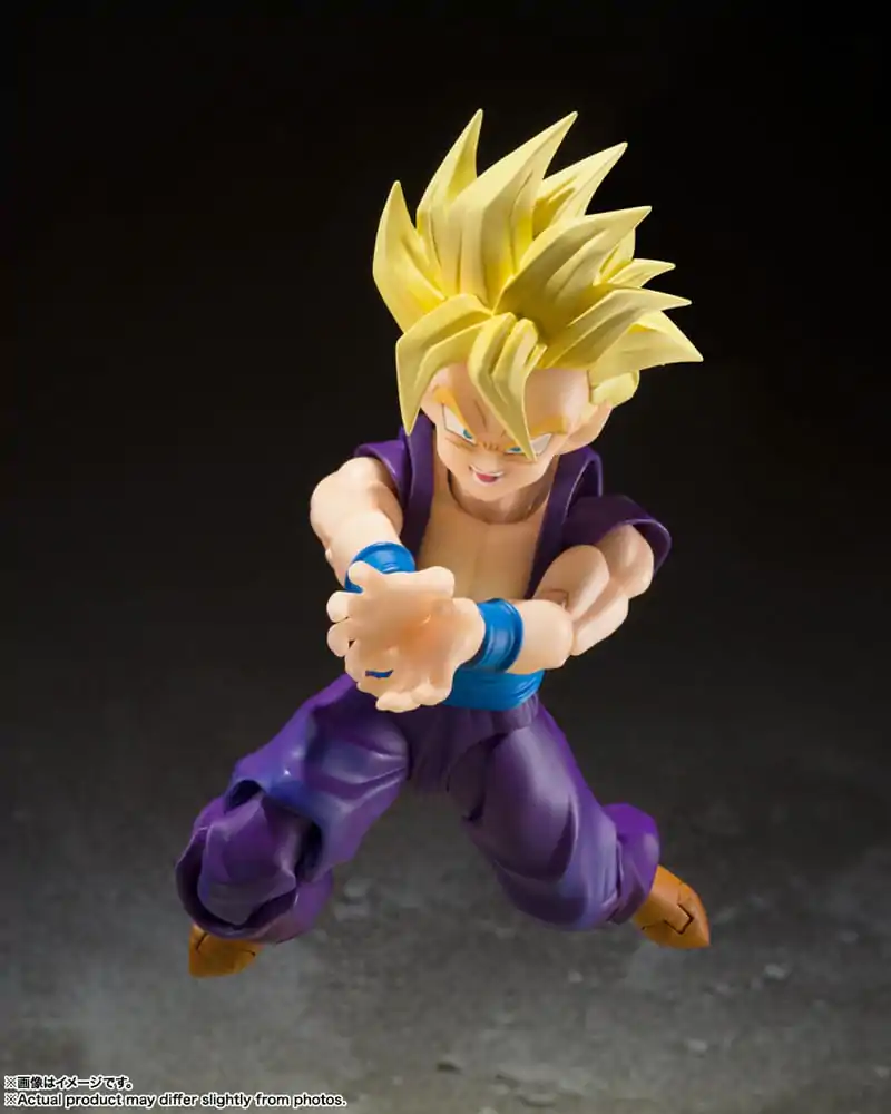 Dragon Ball Z S.H. Figuarts akcijska figura Super Saiyan Son Gohan - The Warrior Who Surpassed Goku 11 cm fotografija proizvoda