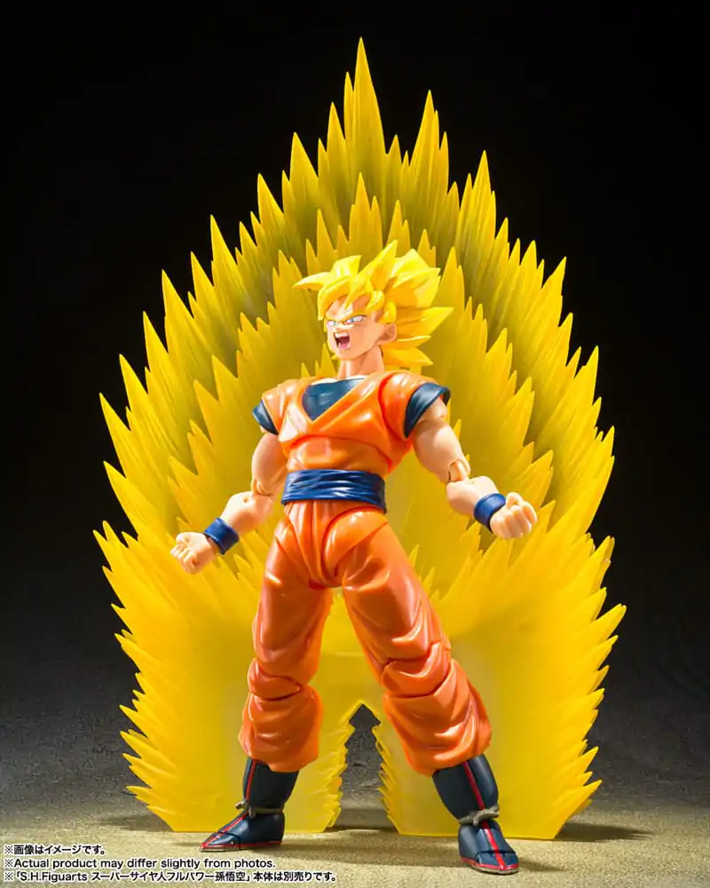 Dragon Ball Z S.H. Figuarts dodaci Set dijelova za Son Gokuov efekt Teleport Kamehameha fotografija proizvoda