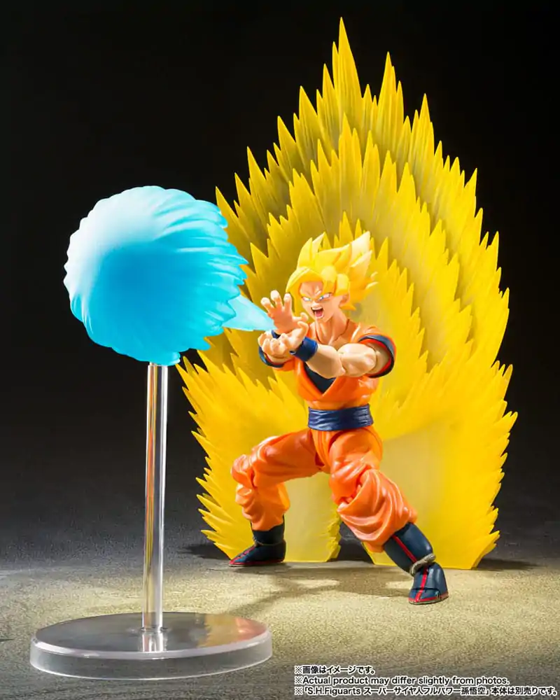 Dragon Ball Z S.H. Figuarts dodaci Set dijelova za Son Gokuov efekt Teleport Kamehameha fotografija proizvoda